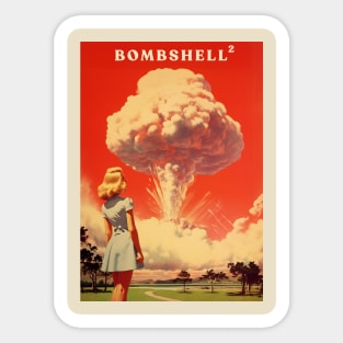 Barbie x Oppenheimer 2023 | BOMBSHELL Sticker